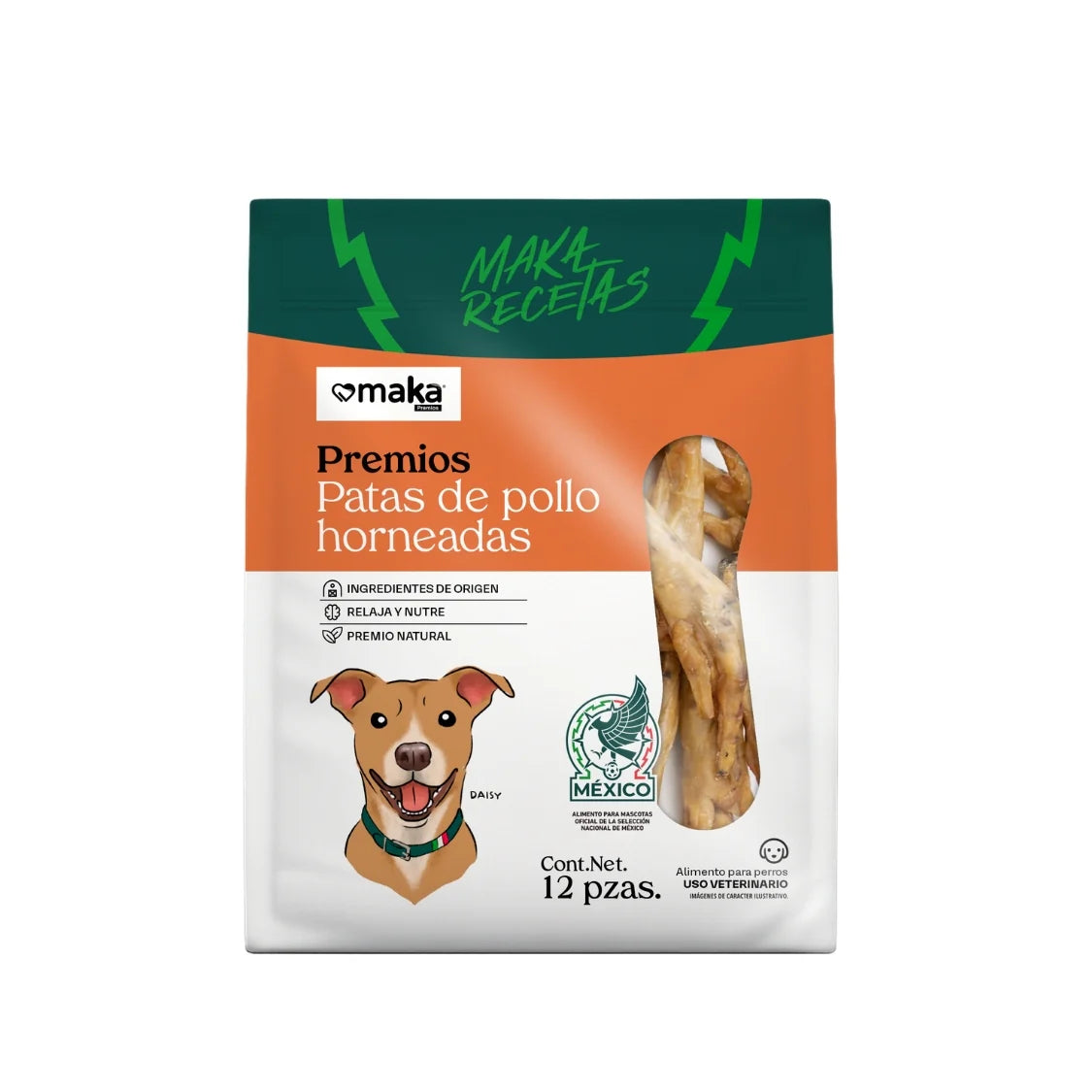 Premio Patas de Pollo Horneadas 12 piezas