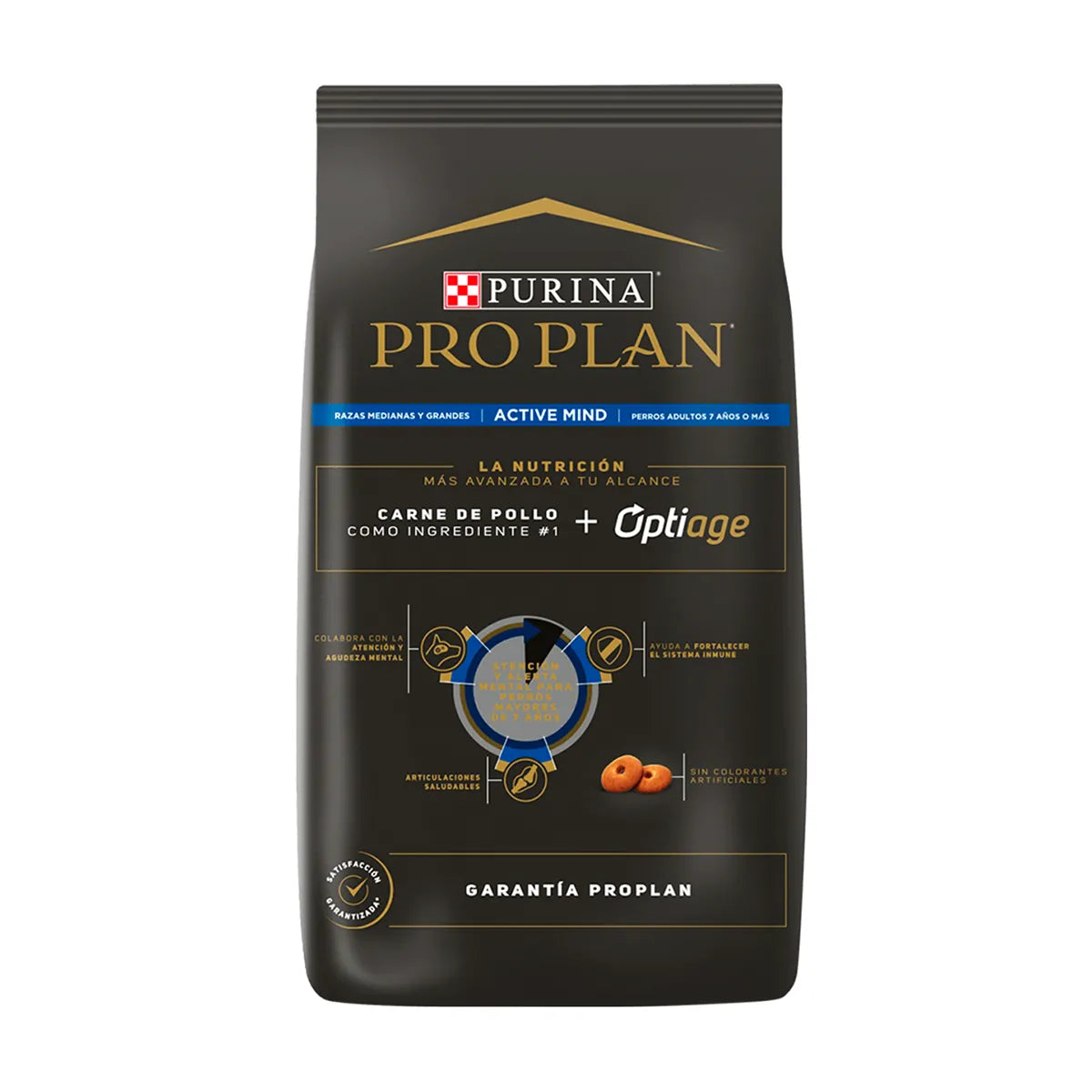 Pro Plan Active Mind 7+ Razas Medianas y Grande