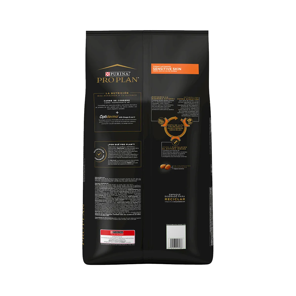 Pro Plan Sensitive Skin con Cordero